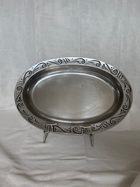 Vintage Metal platter