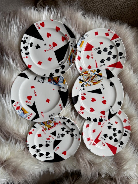 Gucci Porcelain Plates - set of 6